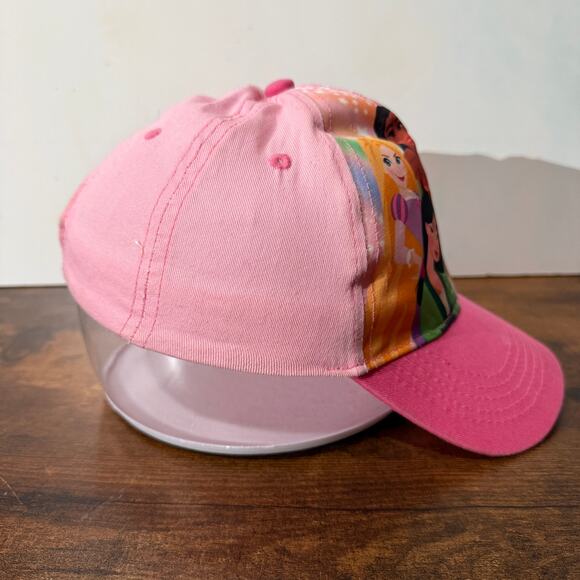 Disney Princess Pink Strapback Hat Official Disney Princess License - Picture 2 of 5
